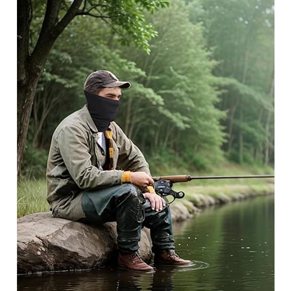 Vintervarm Magisk Halsduk för Män och Kvinnor - Svart - Unisex - En