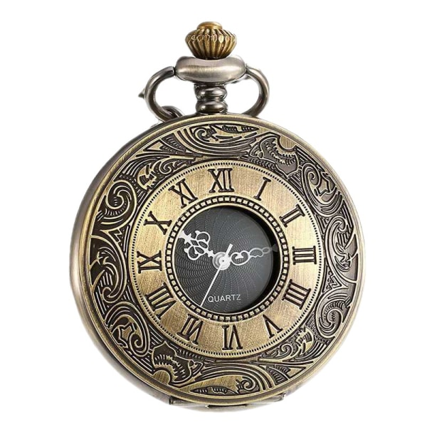 Vintage guld stålfickur watch med watch för far'