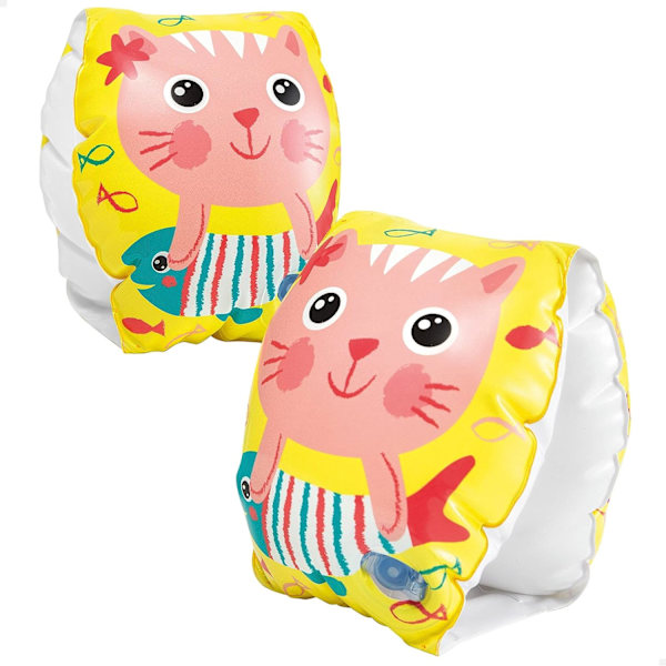 1 par Happy Cats-armbindlar Flerfärgad L