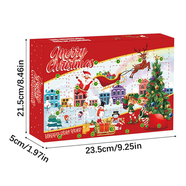 2023 Julekalender med 24 dagers nedtelling Baby Advent