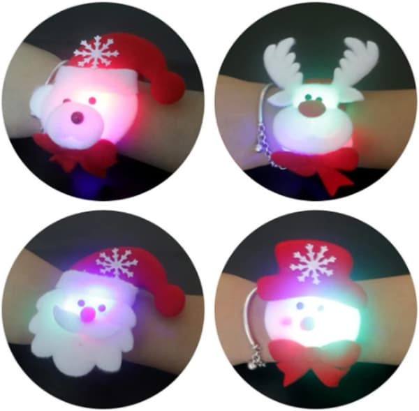 4 st jul armband för godispåsar, julklappar, C