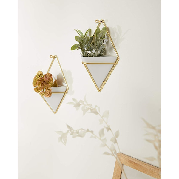 Geometrisk hängande planter och väggdekor för små växter, suckulenter