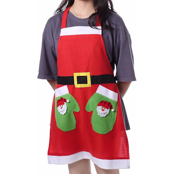 Christmas Apron Cartoon Cooking Apron Ladies Christmas Apron Men'