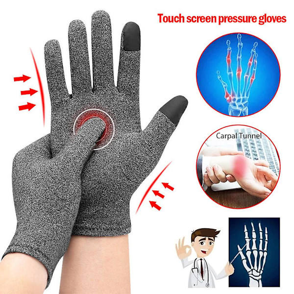 1 stk. Arthritis Handsker Kvinde Rheumatoid Magnetisk Kompressionshandsker