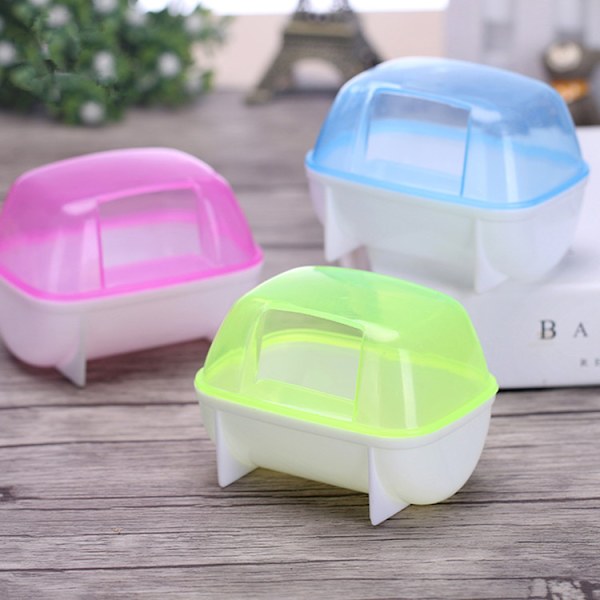 3 hamster badrum hushåll bad sand bastu plast toalett skål