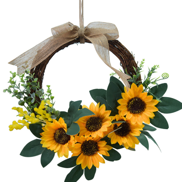 Decorative Wreaths, 26cm Simulation Decorative Wreaths, Artificia