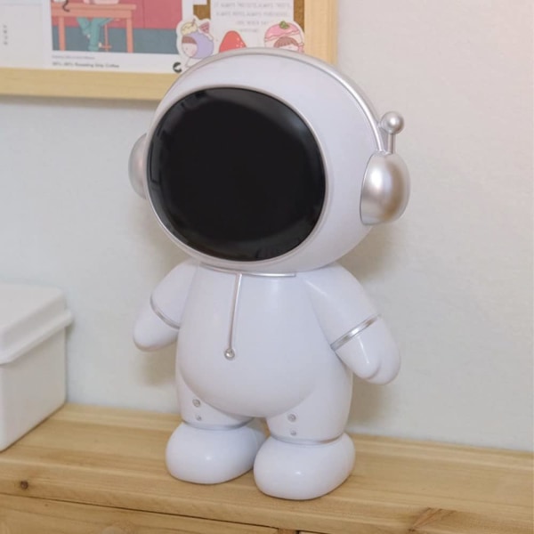 Astronaut spargris, sedel- och myntspargris, lämplig för pojkar