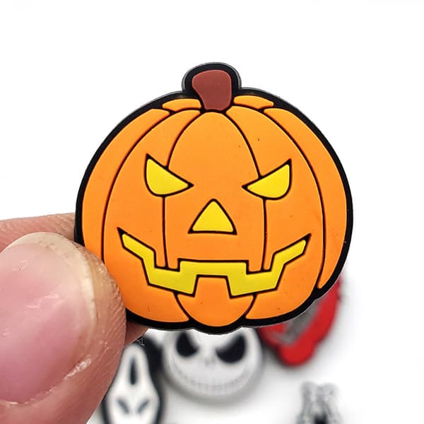 14 stykker Halloween sko hule blomst spenne morsom Spoof j
