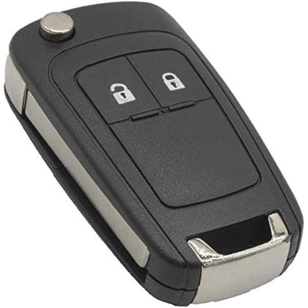 Tomt 2-knaps fjernbetjening til Flip Car Key beskyttende skal