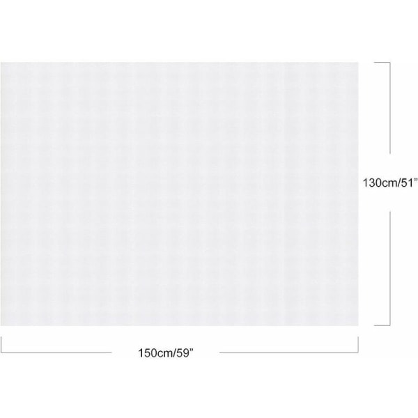 130x150cm (1-pack, vit) Universellt transparent insektsnät