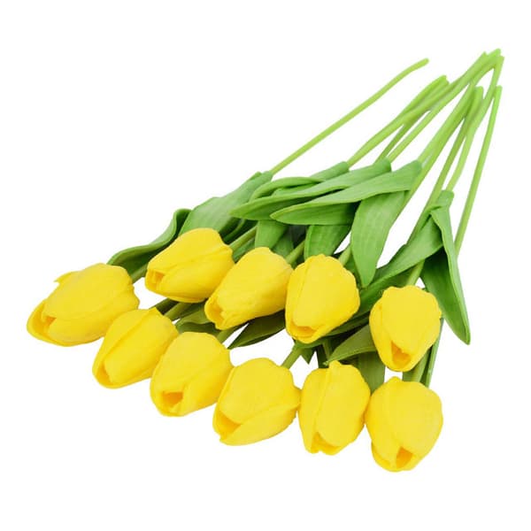 Kunstig Tulipan Kunstig Blomst Latex Material Real Touch Bryllup