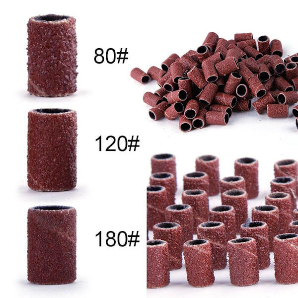 180 grit Sanding band, sandpaper för elektrisk fil - 180 grit - 1