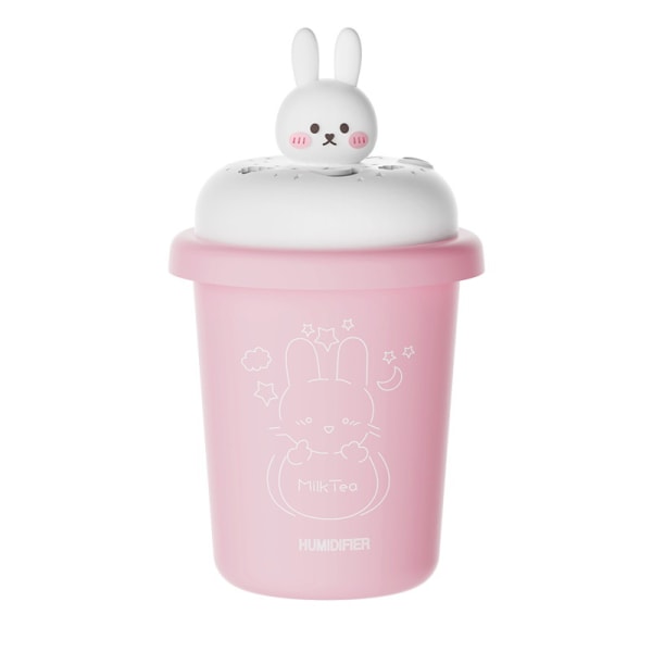 Mini Pet Home Car USB Milk Tea Cup Aroma Humidifier (Milk Tea)