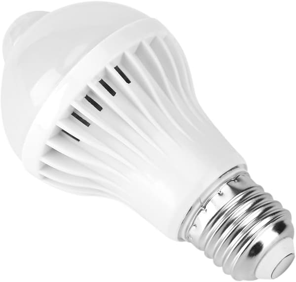 LED-pære, energibesparende infrarød sensor LED-pære smart