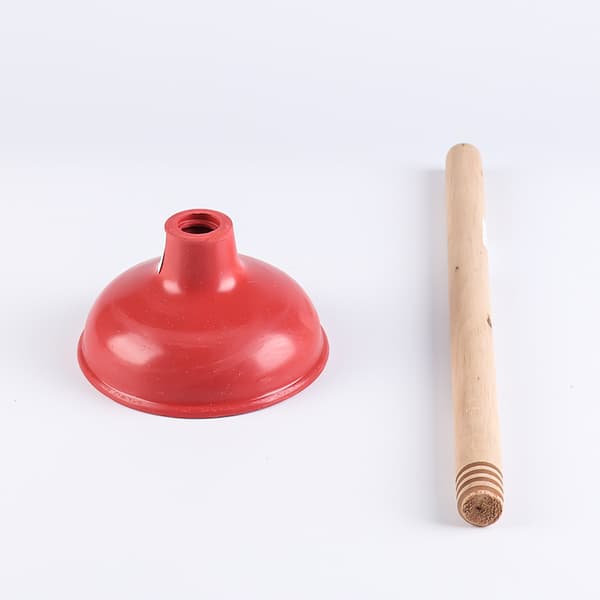Sugerør afløb -13cm diameter rør afløb - vask afløb med træ h
