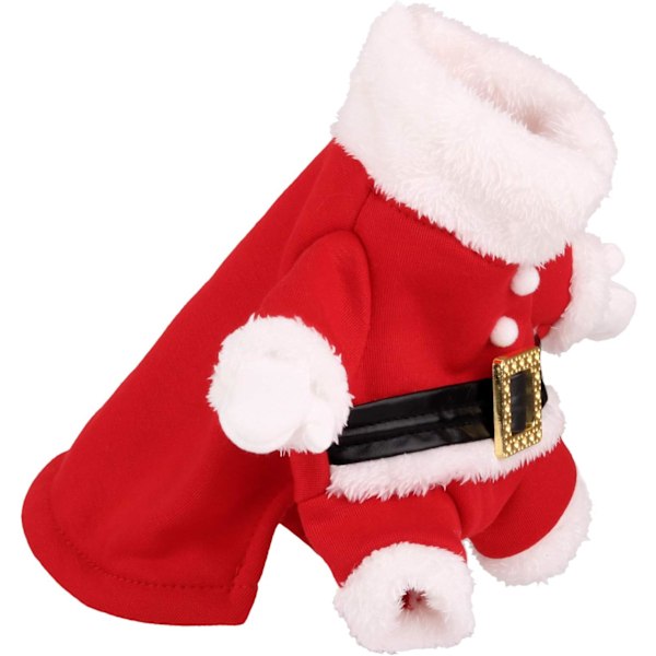 Jul husdjurskläder söt tomten katt hundkläder jul