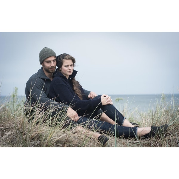 Strikket sømandshue - sort