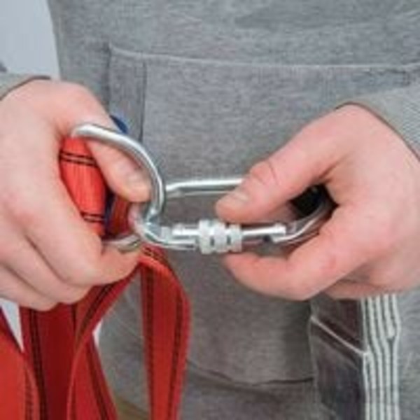 2 stk. Skruekarabinhage, 19 mm finger, 19 mm finger