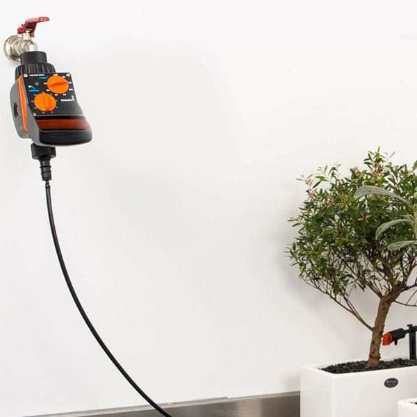 1 stk. IBC Dobbelt Tank Adapter, S60 X 6 Messing Havehane, Udløbsdiameter