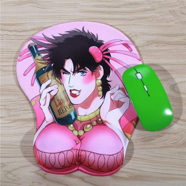 JosephJoestar 3D Musmatta Handledsstöd Jo Jo Bizarre Adventure Mus