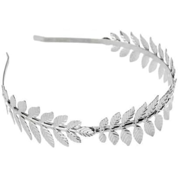 Brudkronan med löv för bröllop, fest, bal, modevisning