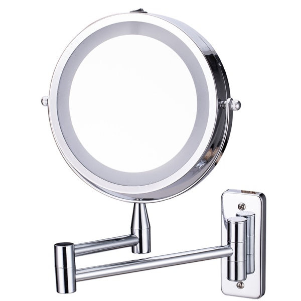 Miroir de courtoisie LED - 1 x / 10 - Fixeringsvägg - Dubbel fa