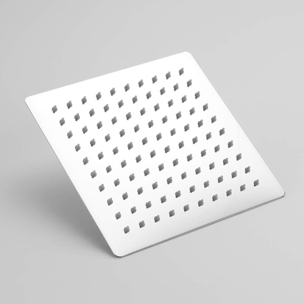 Rustfrit brusehoved - Vandsparende brusehoved 20CM firkantet brusehoved