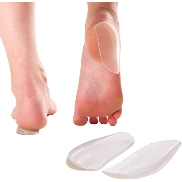 Medial & Lateral Heel Wedge Silikon-innleggssåler (3 par) - Supinasjon
