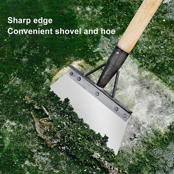 30cm Multifunksjonell Rengjøringsspade Flat Spade for Rengjøring Thic