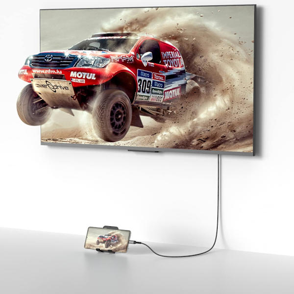 USB-C-HDMI-kaapeli, 4K@60Hz Type C - HDMI 2.0 -kaapeli [Thunderbol