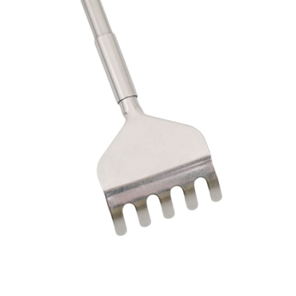 Retraktil ryggkliare silver