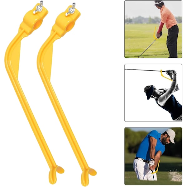 2 stk golf swing guide, golf swing trener, for nybegynnere swing