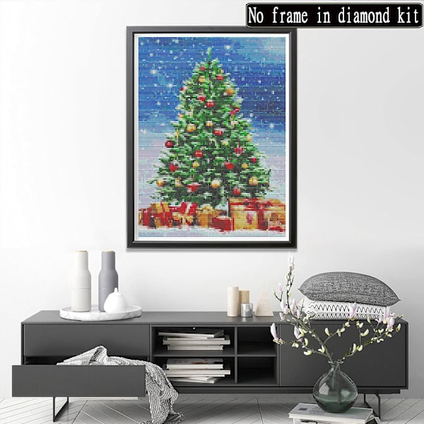 (25) 3 st DIY Diamantmålning Jul Kit, 5D Jul Emb