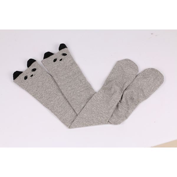 It Women Girls CAT BEAR Cartoon Strømper Lange Knæhøje Strømper Li