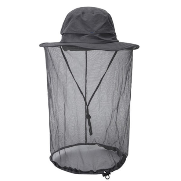 1 stk Myggenet Hat Sort