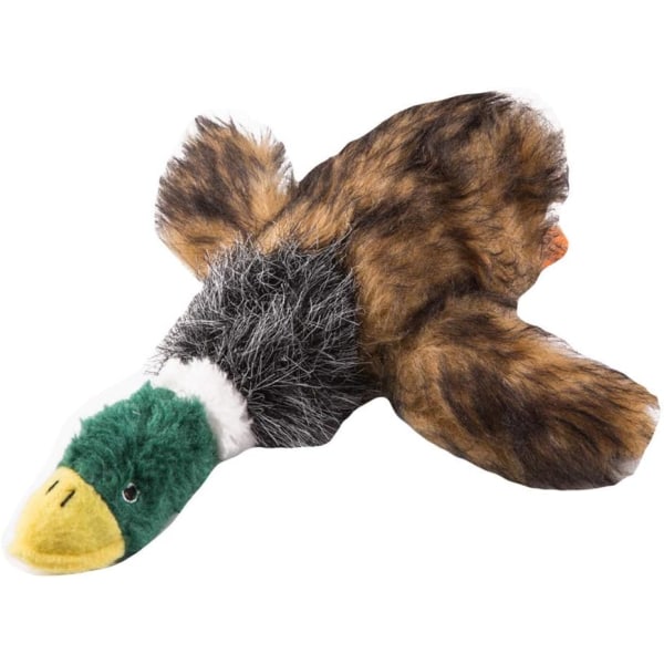 1PC(42CM)Funny Plush Wild Duck Dog Cat Puppy Dog Squeaker Squeaki