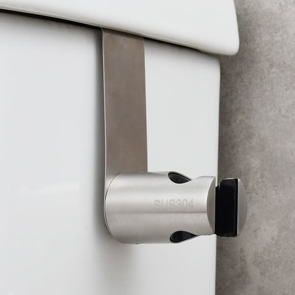 Bidet-hane, rustfrit stål håndbruserholder til toilet