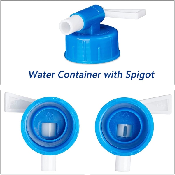 3 X 15L Sammenleggbar Vannbeholder, Transparent Sammenleggbar med
