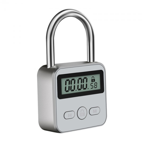 Smart Time Lock, 99 timmar Max Timing Lock med LCD-skärm Multi-f