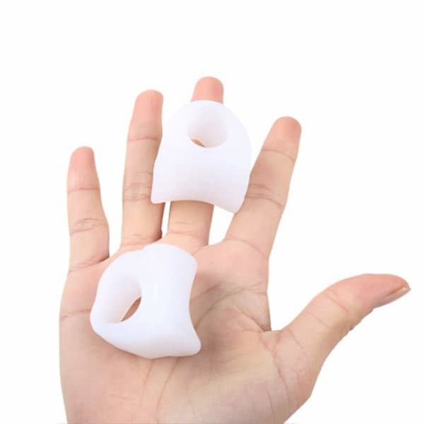 4 stk Hallux Valgus Ortose Korrigerer Tå Tå Separator 4PCS Tå S