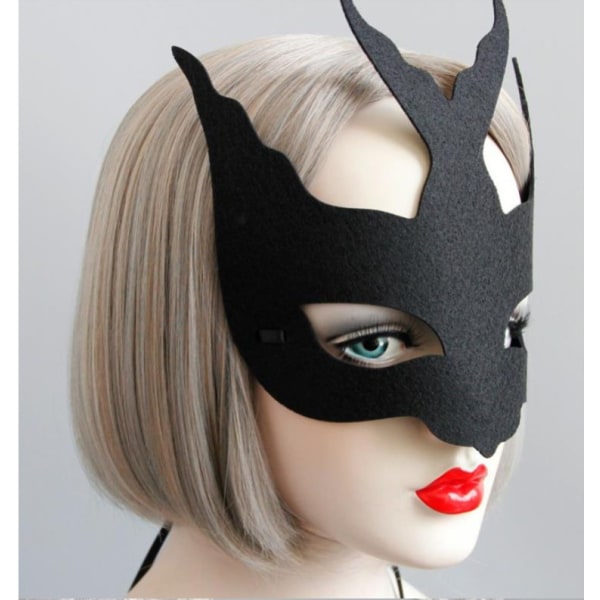 Maskeradmasker för kvinnor Karneval Dansfest Halvball Masker H