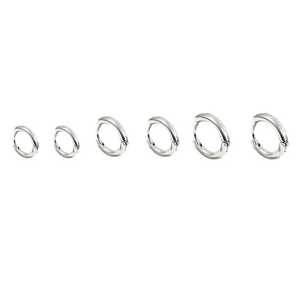Silverring 3-delat set 2023 New Fashion Sweet Cool Style Örhänge