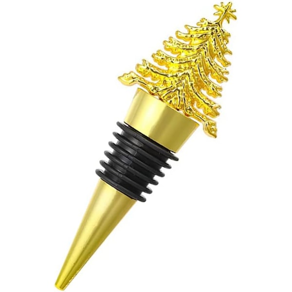 Vinflaskestopper, metallflaskestopper juletreformet Wi