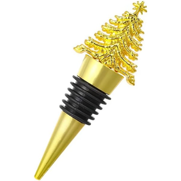 Vinflaskestopper, metallflaskestopper julgransform Wi