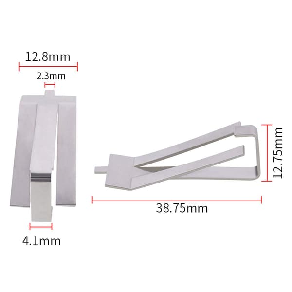 4 stk fjærklemmer for Ender 3 Pro Ender 3S Ender 5 P