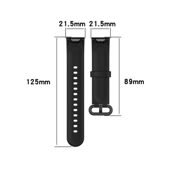 Sort, velegnet til Red Rice Watch Mi Watch Lite Watch Silikone S