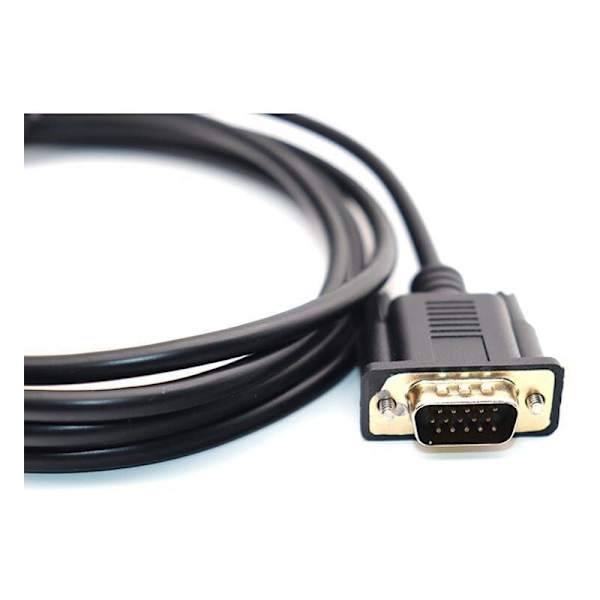 HDMI til VGA-konverterkabel 1080P HDMI til VGA-kabeladapter 1,8 m