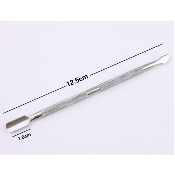 2 st nagelbands pusher 2 i 1 silver