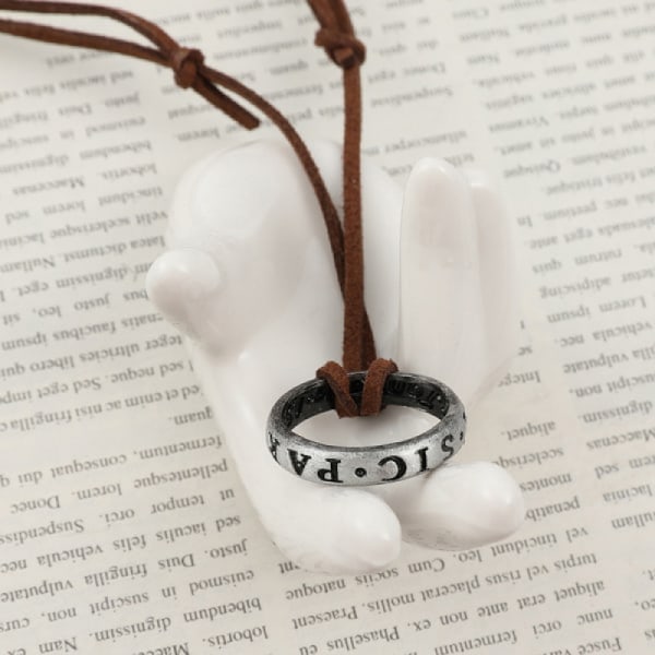 Uncharted 4 Halsband Nathan Drake Cosplay Ring