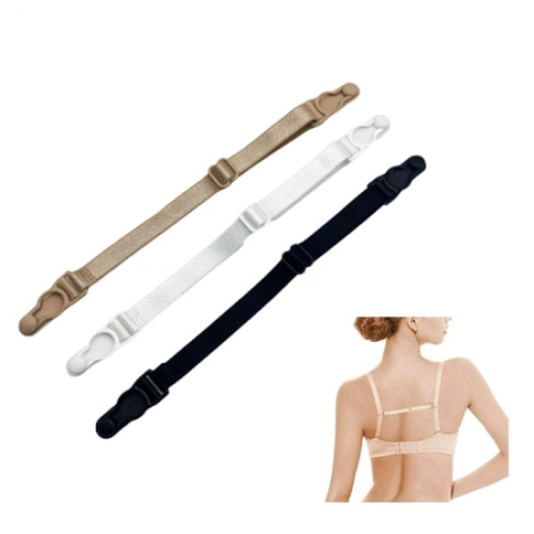 Adjustable bra strap holder 3-pack